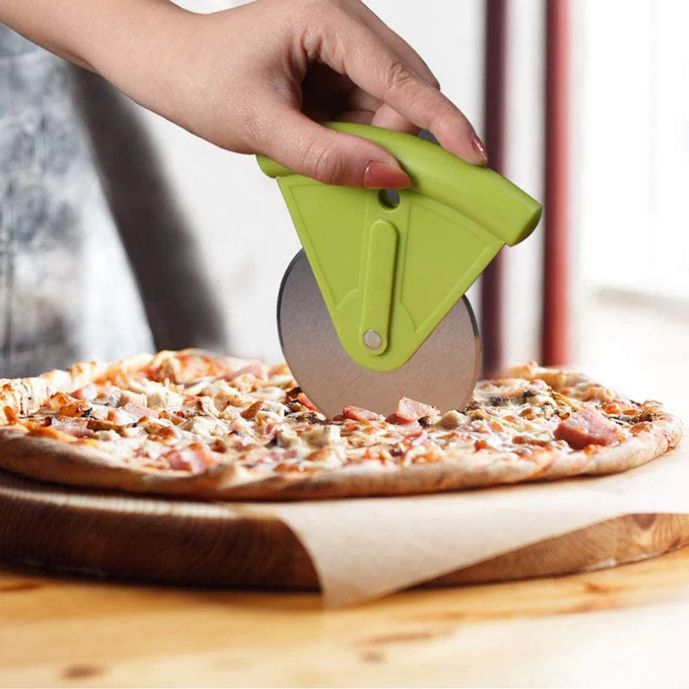 Pizza Cutter Wheel with Protective Guard-Portable Pizza Slicer with Sharp Stainless Steel Blade,Durable Blade Cover