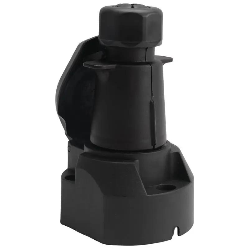 

A03Q-7 Pin European Trailer Socket+Plug Tow Bar Connector Adapter For Car RV Truck Boat Caravans Transfer Signal Adapter 12V