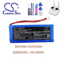 Remote Controller Battery For DJI 1650120 GL300C GL300E GL300F Inspire 1 2 Phantom 3 3 Advance 4 Pro 6000mAh Blue  7.40V