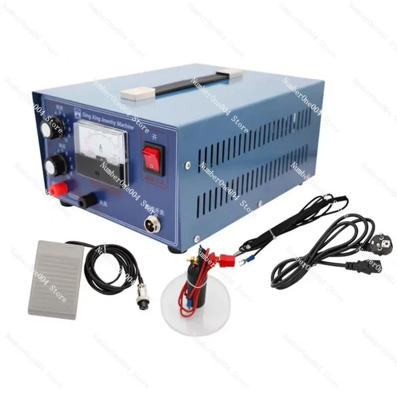 

Hand-held 50A Spot Welding Pulse Spot Welder Welding Machine Necklace Welding Machine Jewelry Processing NEW