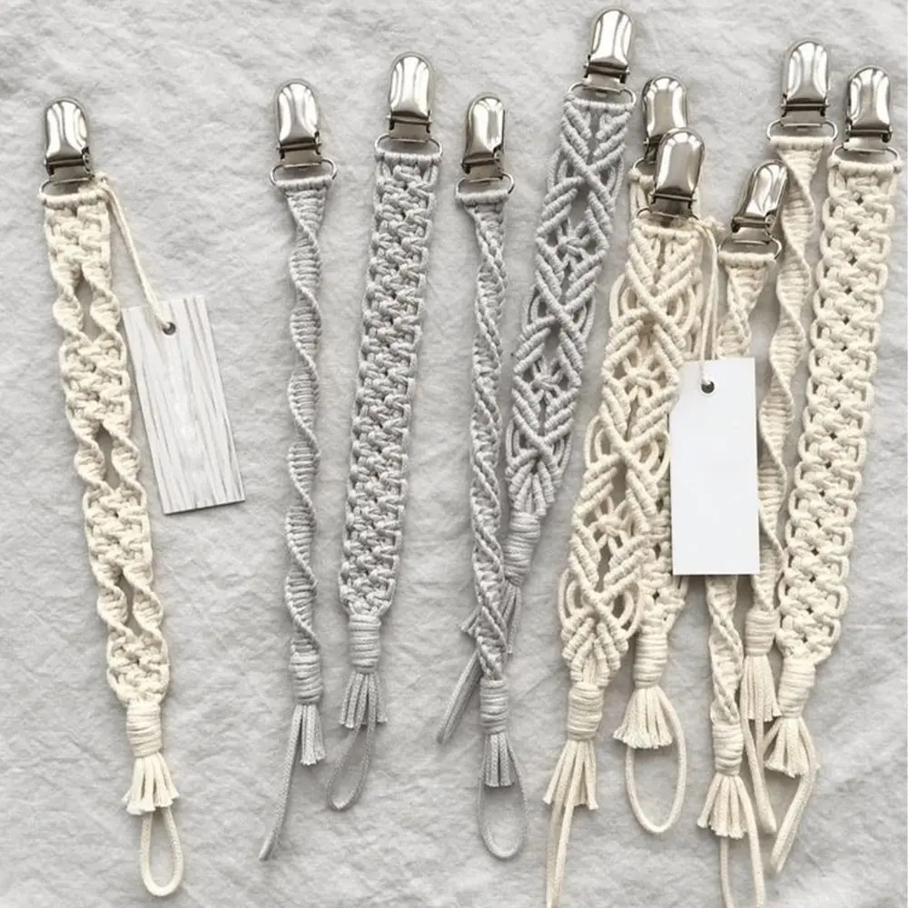 10pcs 새로운 다기능 젖꼭지 홀더 DIY 미끄럼 방지 금속 클립 녹 방지 턱받이 클립 아기 용품