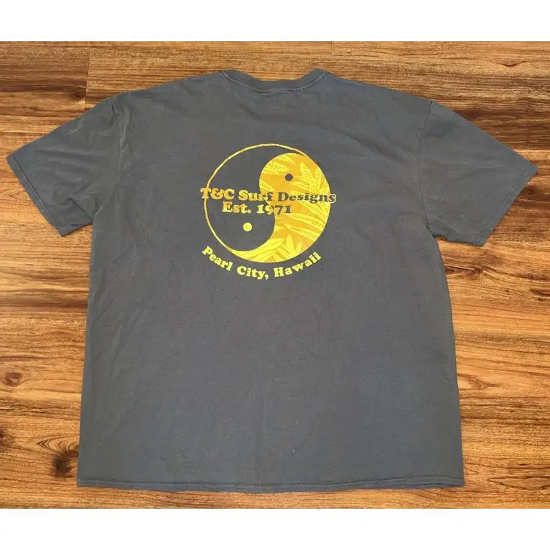 

Mens Town And Country Surf Designs Pearl City T C Shirt 3Xl Gray