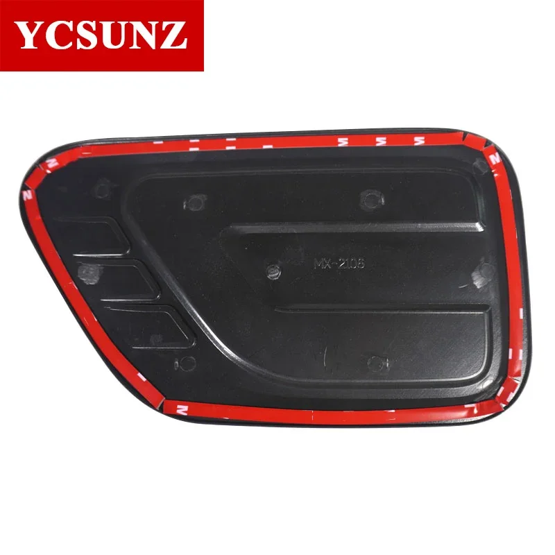 ABS Fuel Tank Cover For Isuzu Mux Mu-x 2021 2022 2023 2024 Plate Parts Tank Cap Car Accessories YCSUNZ