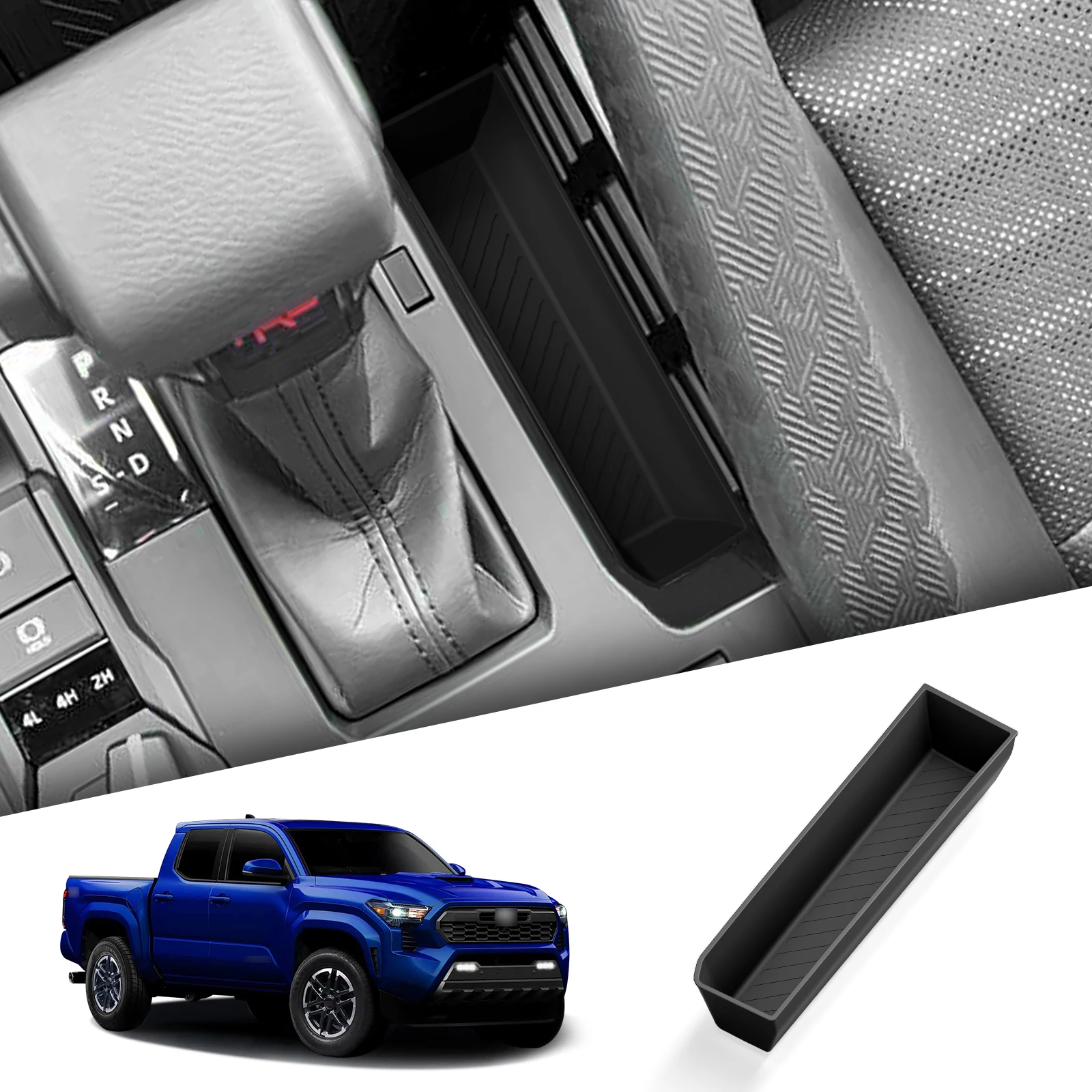 

Ящик для хранения центральной консоли для Toyota Tacoma 2024 2025 для 4Runner 2025 2026, органайзеры для автомобильных лотков, аксессуары для уборки