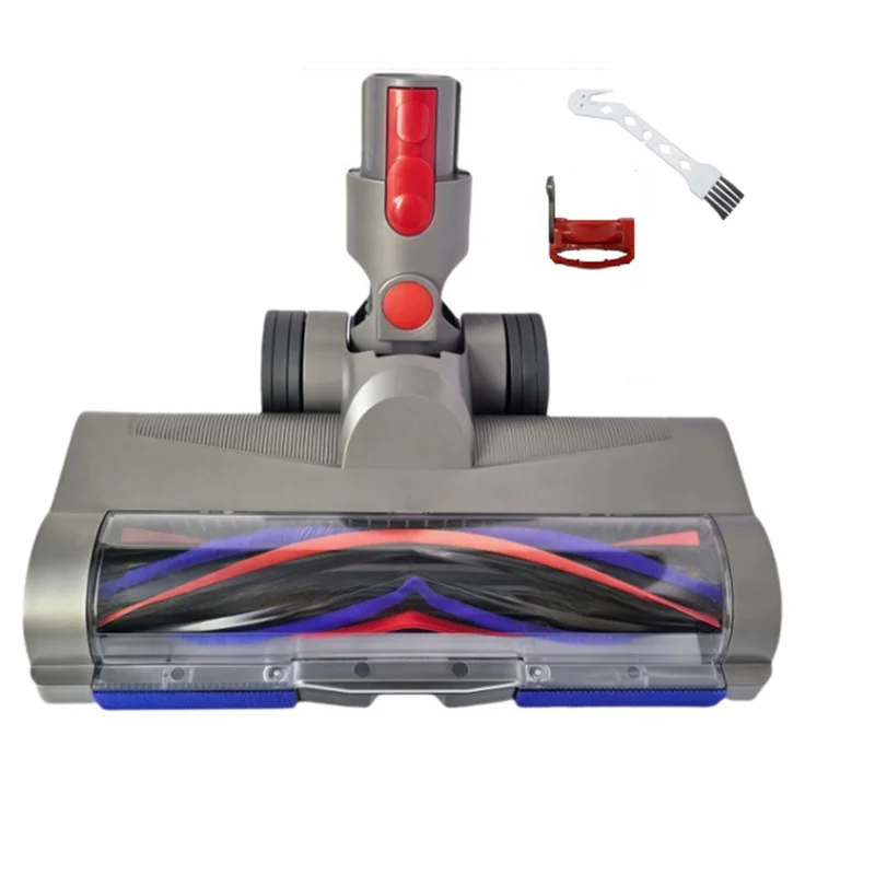 

Stable-For Dyson V7 V8 V10 V11 V15 Vacuum Floor Brush Attachment Anti-Entanglement Design Roller Brush Head With LED Dust Lights