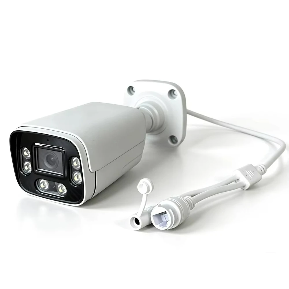 The cheapest dual-light full-color night vision PoE audio 4k CCTV camera system supplier