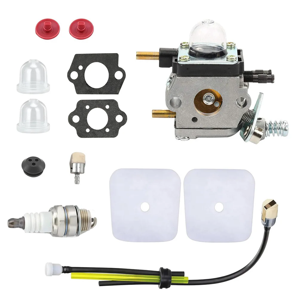 Air Filter C1U-K54A For Mantis Tiller Repair Needle Valve Throttle Linkage For Mantis 7225 Fuel Bulb And Spark Parts
