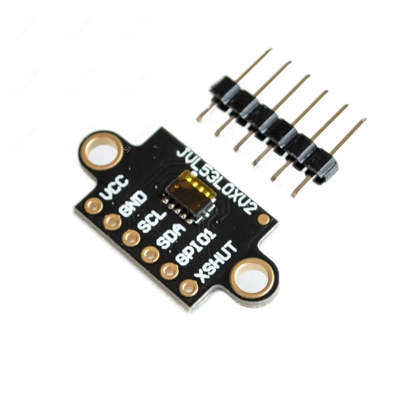 10PCS/LOT VL53L0X Time-of-Flight (ToF) Laser Ranging Sensor Breakout 940nm GY-VL53L0XV2 Laser Distance Module I2C IIC