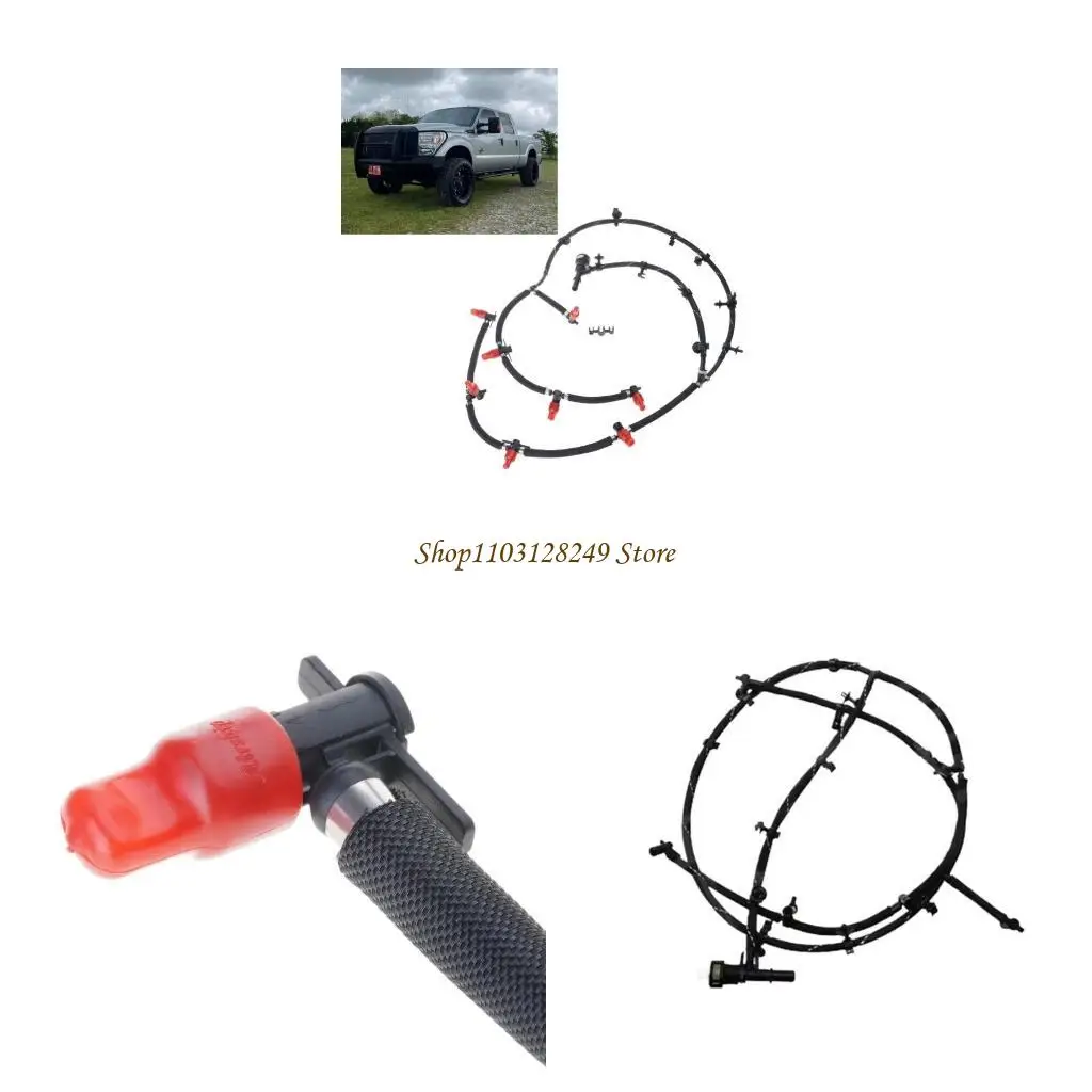 

N5KD Injector Return Line Replacement Leak Line Hose Return Pipe BC3Z9A564B BC3Z-9A564-A Auto Accessories
