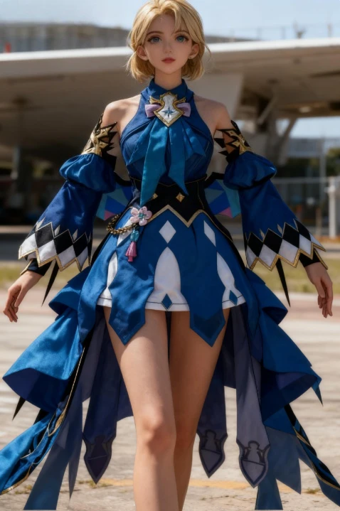 

Cerydra cosplay: Honkai: StarRail Cerydra cosplay costume set including accessories and wig character role-play clothing