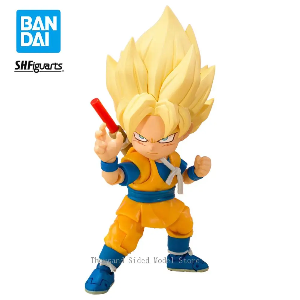 

Original Bandai S.H.Figuarts Dragon Ball DAIMA Son Goku Action Figure Children's Toy SHF Collectible Model 7.5Cm Anime Gift