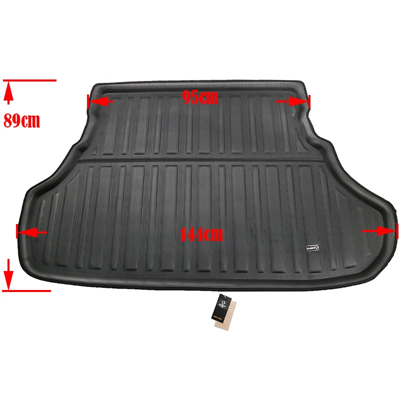 Rear Trunk Cargo Liner Boot Mat Tray Floor Carpet  For Mitsubishi Lancer ex 9 Sedan CJ CF Galant Fortis Type 4 2007 - 2017