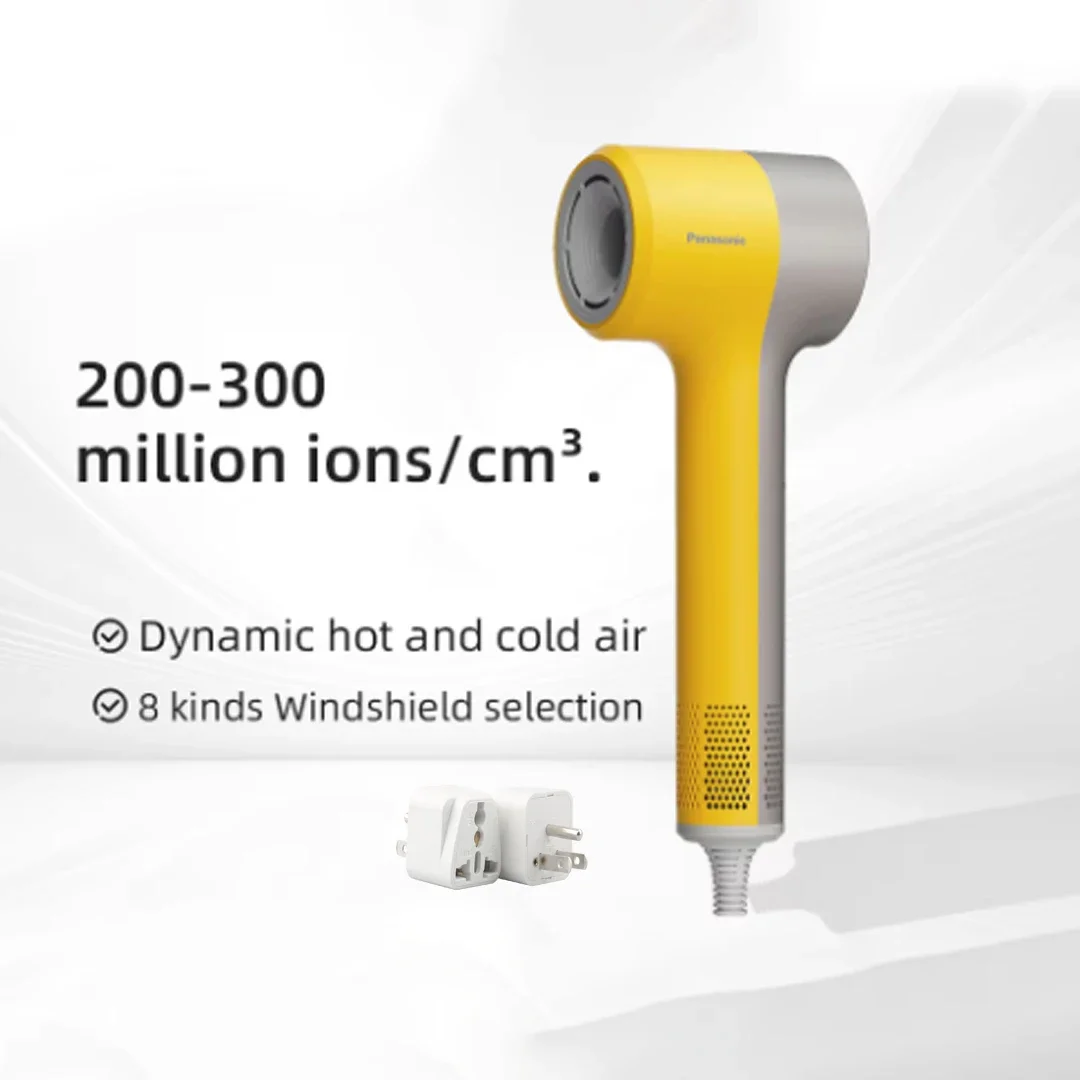 

Фен Panasonic Nanoe Technology 1800 Вт с отрицательными ионами Быстросохнущий уход за волосами Альтернативный горячий и холодный ветер Бытовая сушилка для волос