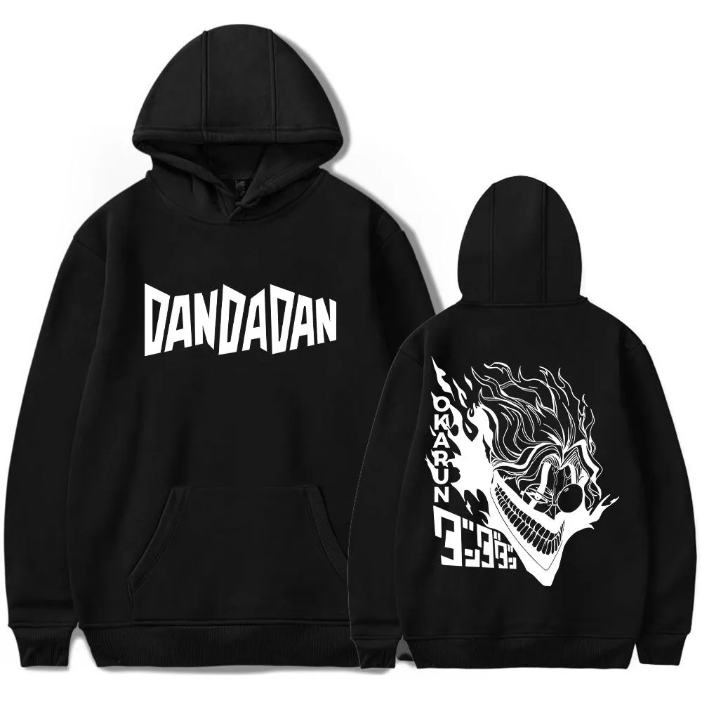 Dandadan Okarun Hoodies Merch Pullovers Women Men Fashion Casual Long Sleeve Sweatshirts