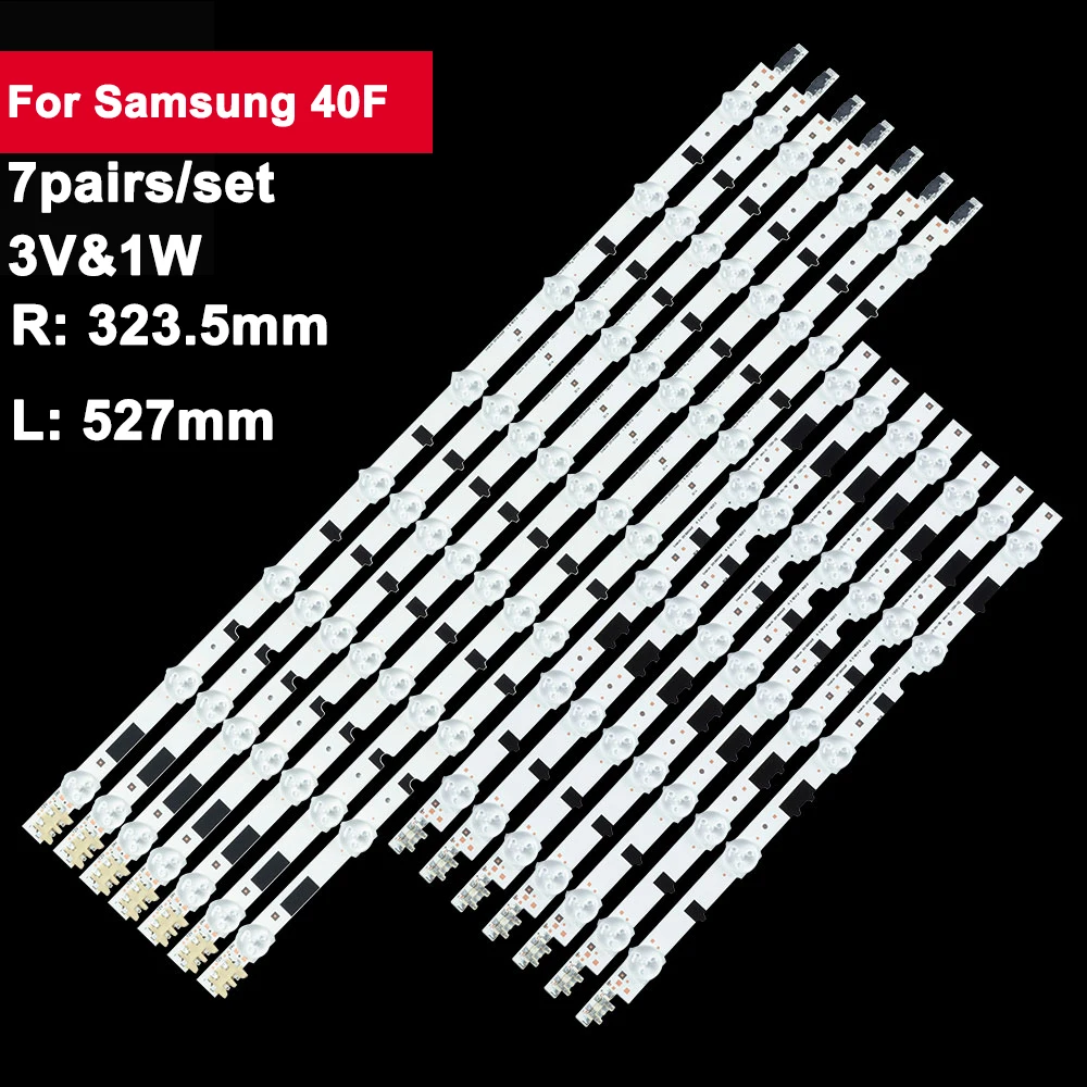 

LED Backlight TV for Samsung 40f 3V1W UE40F5000 UE40F5700 UE40F6400 UA40F5500 UN40J6300 UE40F6800SSXXH UE40F5000AKXRU HG40670