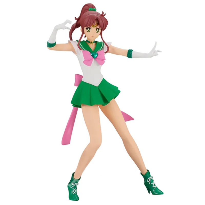 

Sailor Moon Kino Makoto Anime Figures Sailor Jupiter 22cm Pvc Action Model Doll Figurine Collection Decorations Kids Toys Gifts