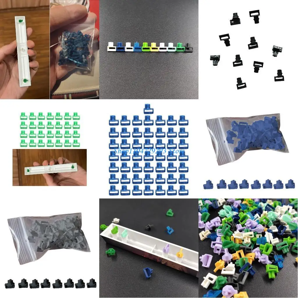 

Y2GD Quiet Typing Keyboards Stabilizers Balancing Poles Flat Buckles Noise Reductions