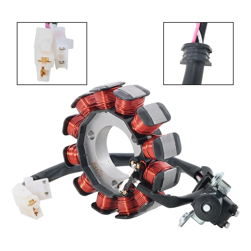 Motorcycle Stator Coil WR125-0169 For Fantic XMF125 XEF125 Caballero Scrambler Rally Deluxe 125 2021-2024 Magneto Charging Unit