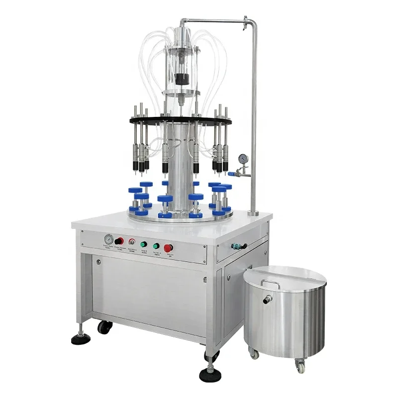 Perfume Vial Filler Perfume Making Machine Production Line Automatic Toner Cologne Perfume Filling Machine 10pcs