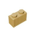100 piezas beige