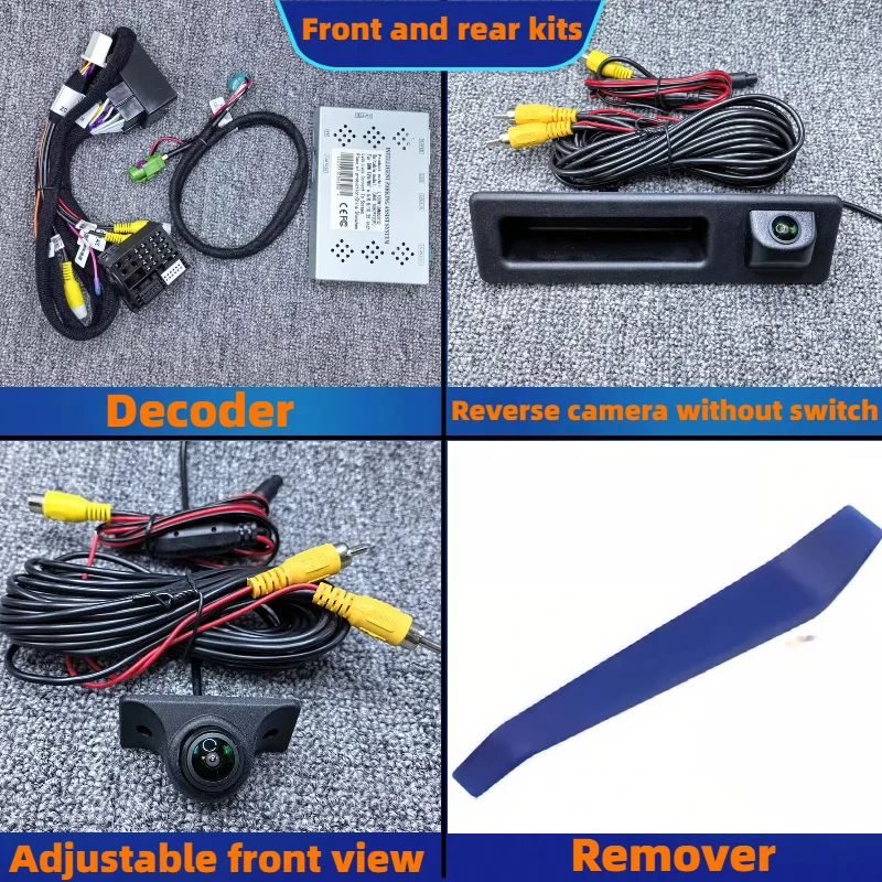Achteruitrijcamera AHD Dynamische Traject Decoder Voor BMW X2 F39 2018-2024 ID4 ID5 ID6 NBT EVO 6.5/8.8/10.25 Scherm