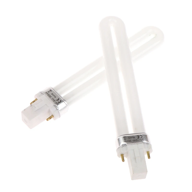 U-Shape LED UV Machine Lamp Bulb Tubes 9/12W UV Lamp Lights Bulb Tube For Nail UV Gel Manicure Machine Nail Drye
