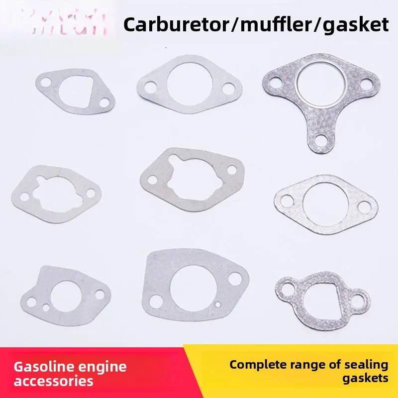 Generator Accessories 168F GX160 GX200 GX390 Carburetor Silen-cer Gasket 20 Pieces Wholesale