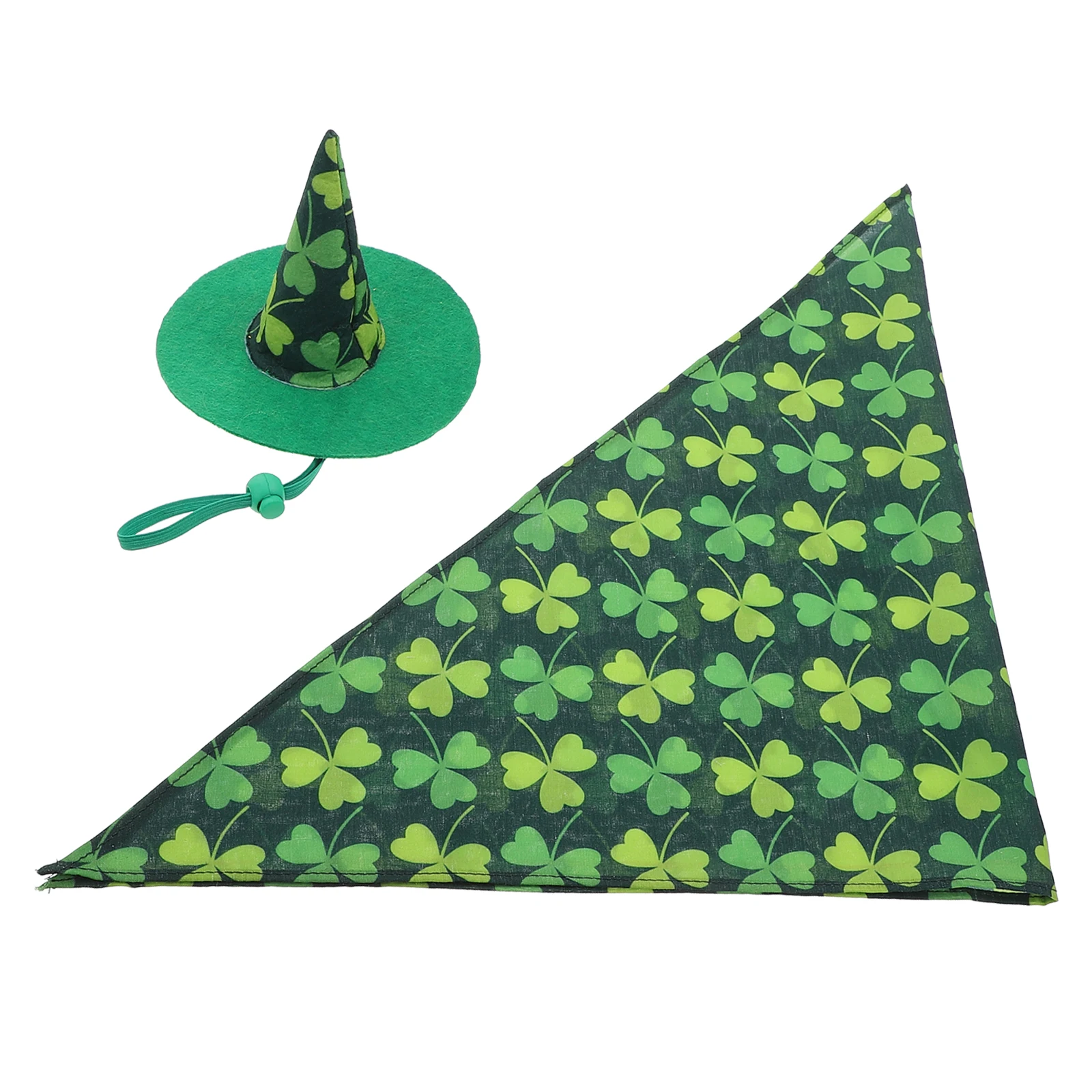 

Adorable Accessory Cute Dog Hat Witch Bib Cotton Polyester Saliva Absorbent Party Carnival Cosplay Festival Holidays Photo Shoot