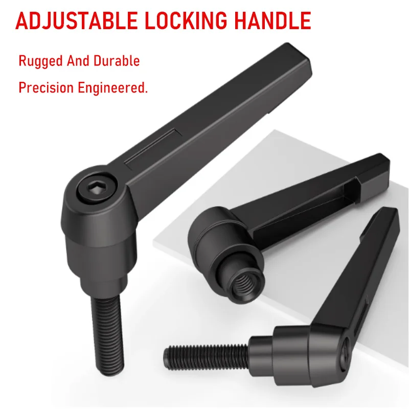 1PC M5/M6/M8/M10/M12/M16 L-Type Adjustable Locking Lever Hand Knob