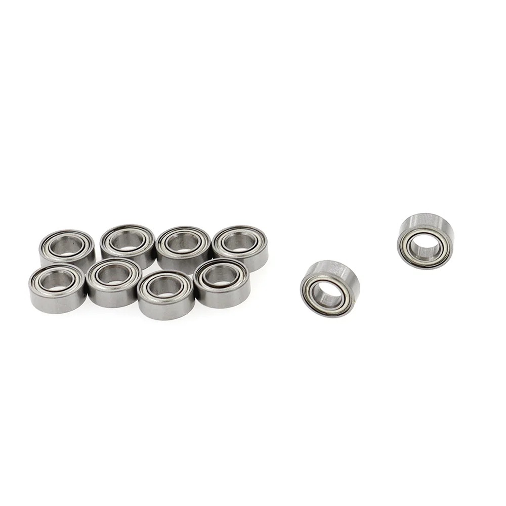 Veekaft Deep Groove Ball Bearings 638zz, 10pcs, Dimension 8mmx28mmx9mm Suitable for Small Machinery