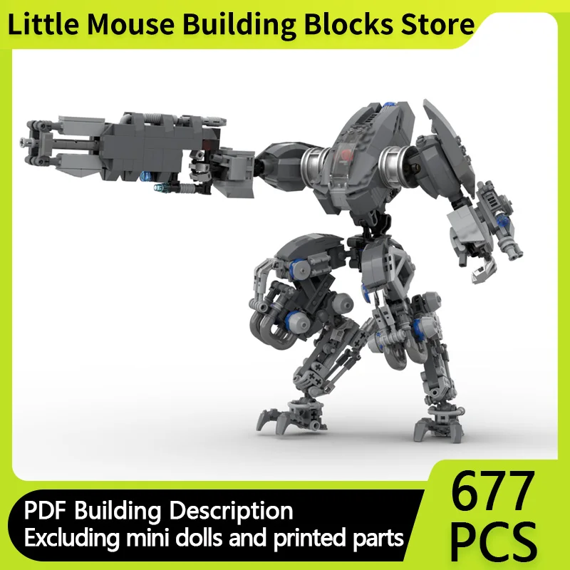 

Popular Movie Model MOC Building Bricks Sci - Fi Mecha Robot Modular Technology Gifts Holiday Assemble Children Toys Suit