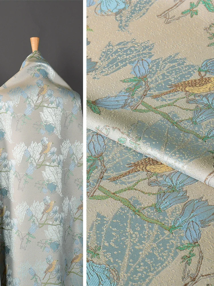 

Парчовая жаккардовая ткань, мягкая куртка, одежда, швейная ткань, оптовая продажа, ткань на метр, материал «сделай сам»