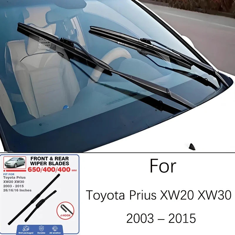 

For Toyota Prius XW20 XW30 2003-2015 2004 2005 2006 26 16 Inch Front Wiper Blades Windshield Windscreen Window Accessories