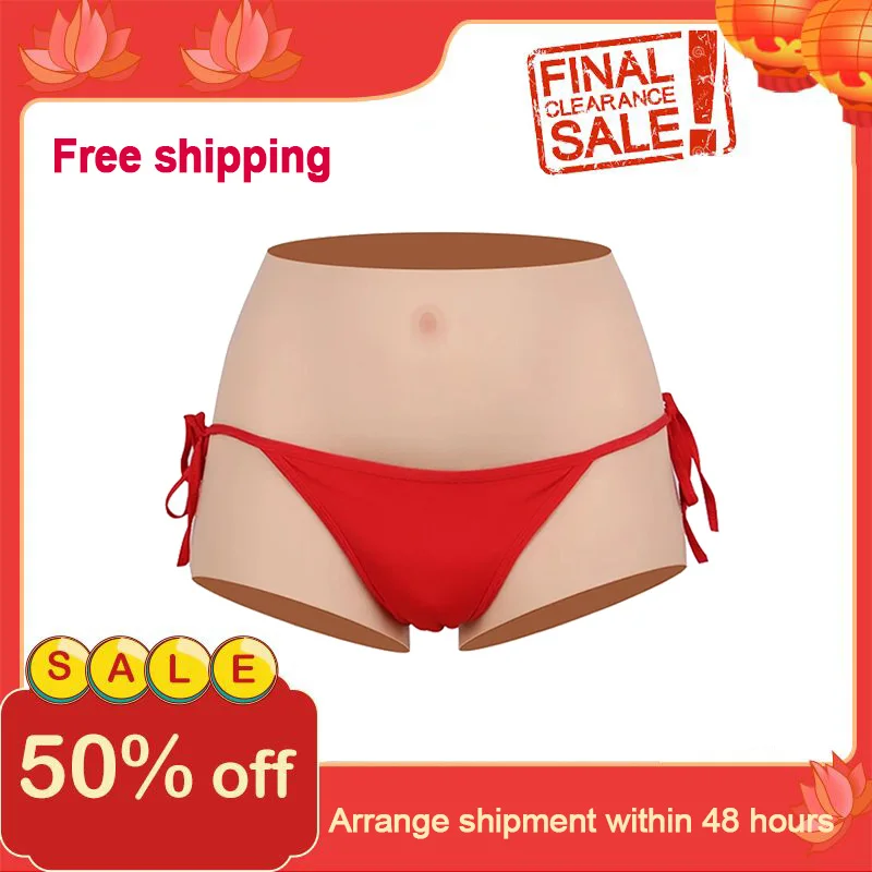 Silicone Realistic Vagina Pants Pusssy Panties Enhancer for Men Crossdressing shapewear Transgender women underwear Crossdresser