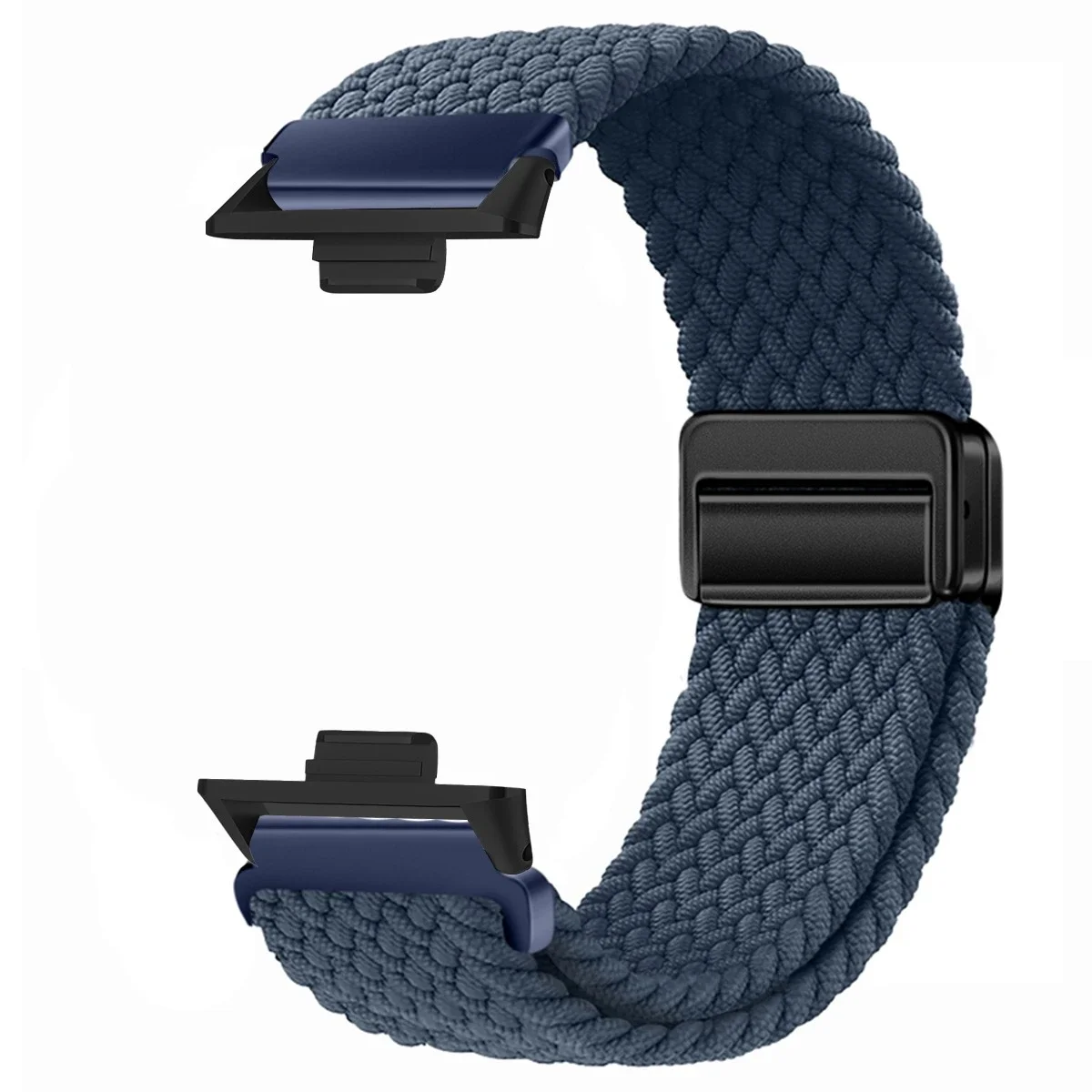 Magnetisches geflochtenes Nylon-Schlaufenband für Xiaomi Redmi Watch 4, 5, verstellbares Sport-Ersatz-Correa-Armband, Mi Band 9 8 Pro