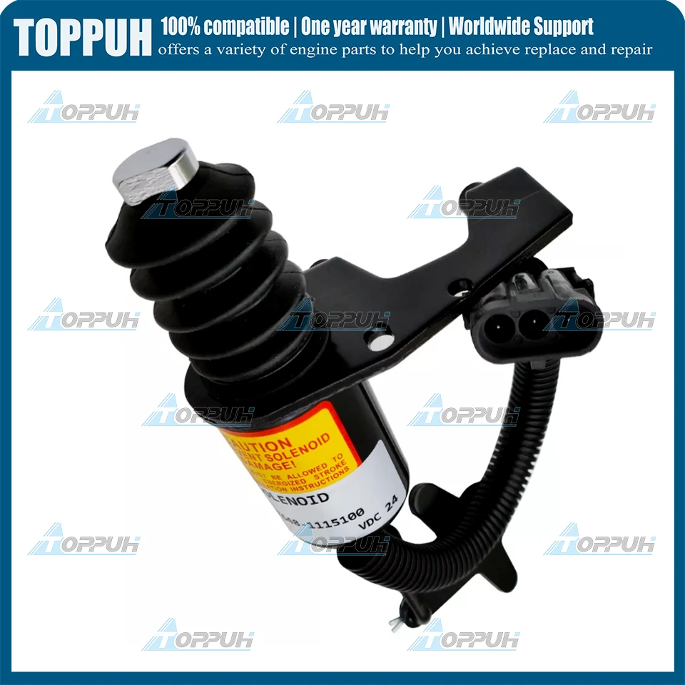 

B7648-1115100 Stop Solenoid Valve 24V for Yuchai 6108G