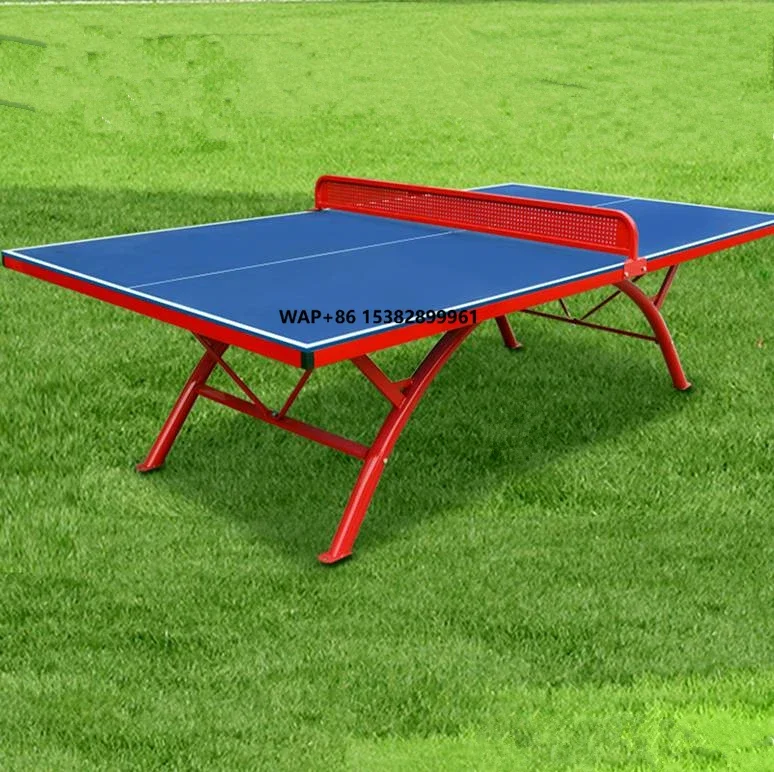 

Outdoor Standard Table Tennis Table with Steel Surface Panel