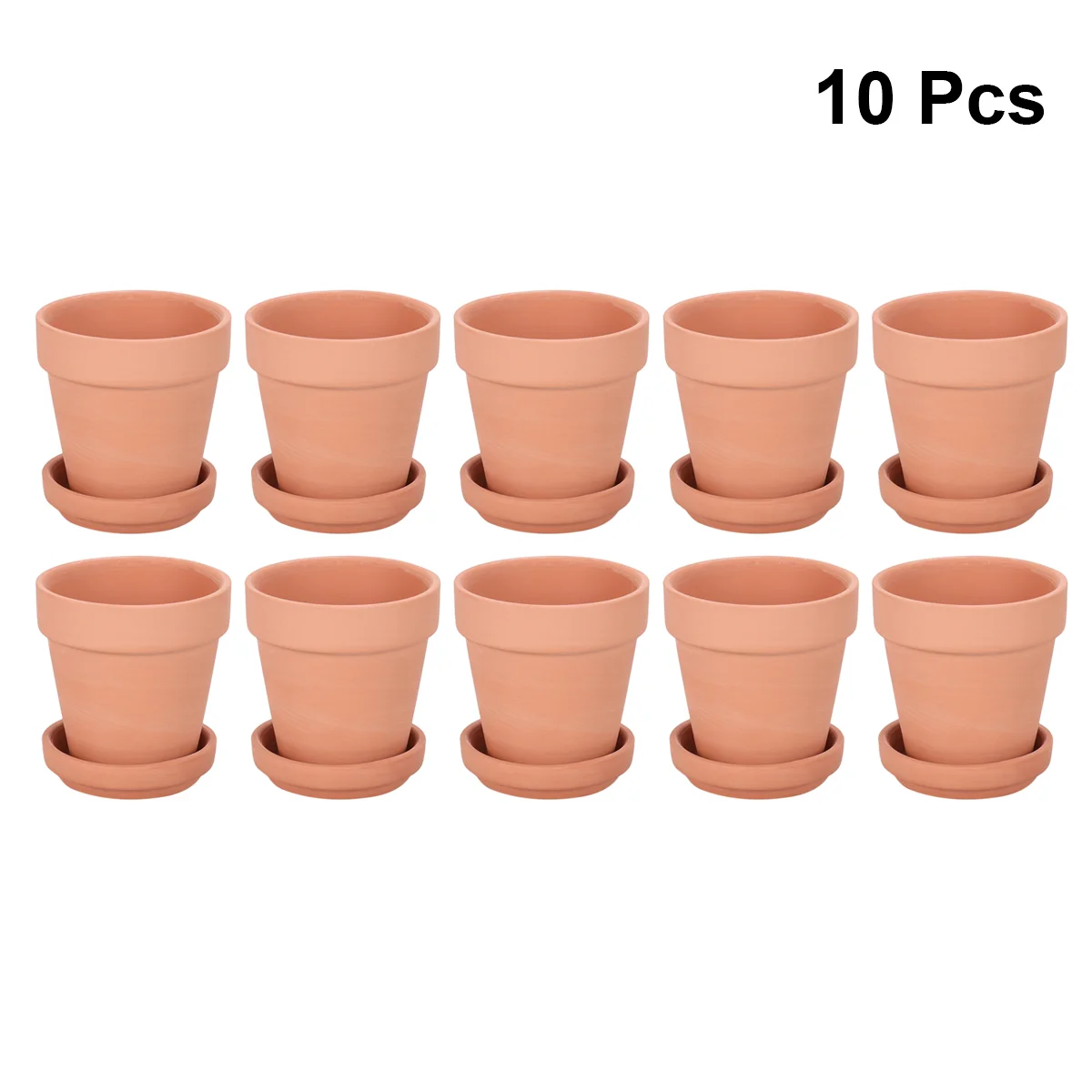 

10 Sets Plant Pots Cotta Succulent Planter Small Terracotta Indoor for Plants Decor Vase Household