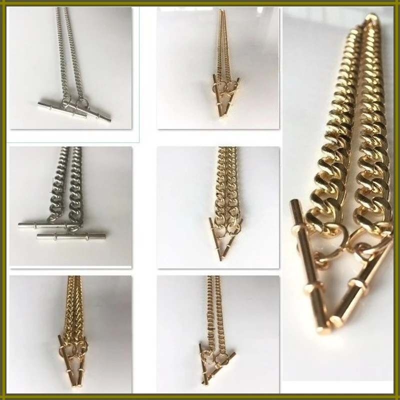 Versatile Iron Chain Color Gold/Silvery DIY Handmade Metal Wrap Chain Underarm Shoulder Strap Vest Chain