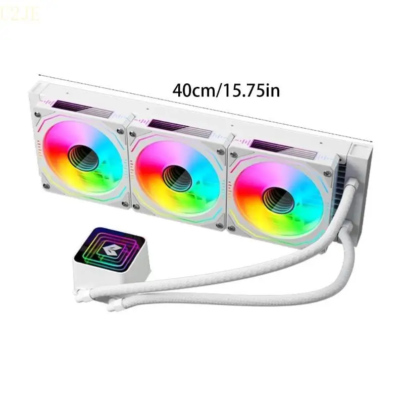 U2JE لـ 360mm ArgB تبريد تبريد CPU مبردات 360 مم ARGB مروحة السائل السائل