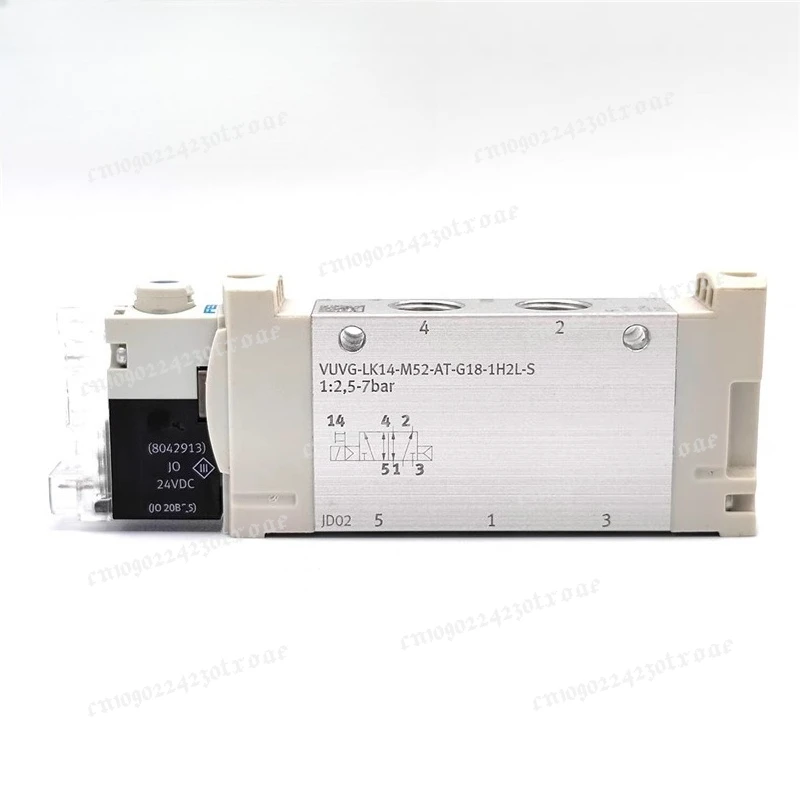 Válvula Solenoide Eletromagnética VUVG-LK10-M52-AT-M5-1H2L-S Peça de Substituição