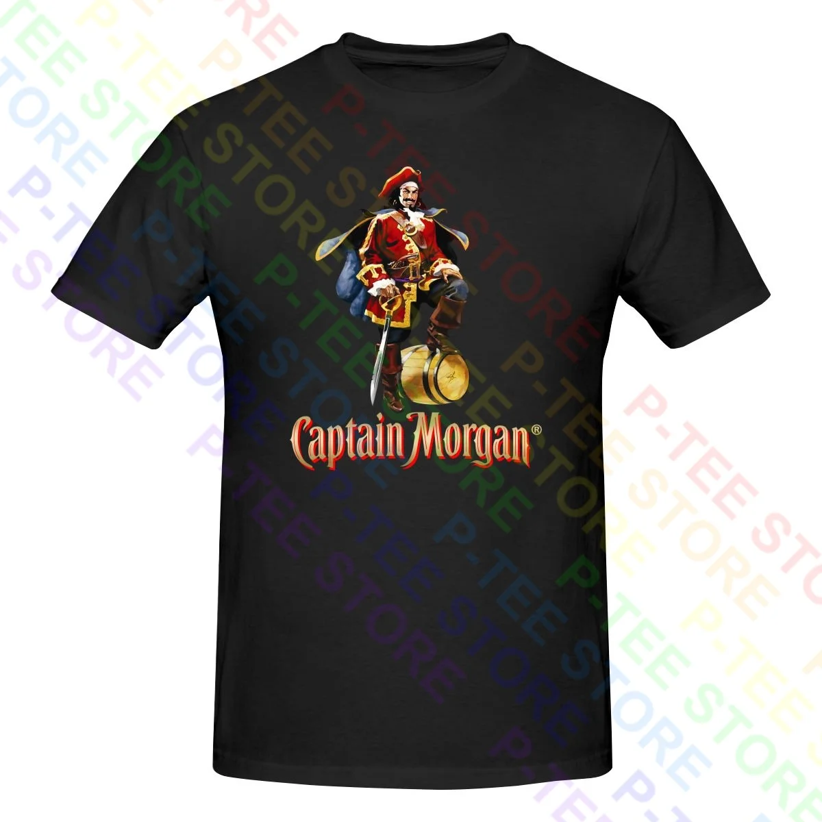 Captain Morgan Rum Shirt T-shirt Tee Vtg Daily Premium Best Quality