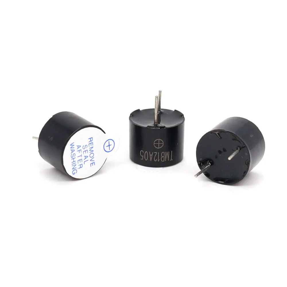 30pcs 5V integrated active electromagnetic buzzer, 12*9.5MM DC TMB12A05 alarm, high temperature resistant