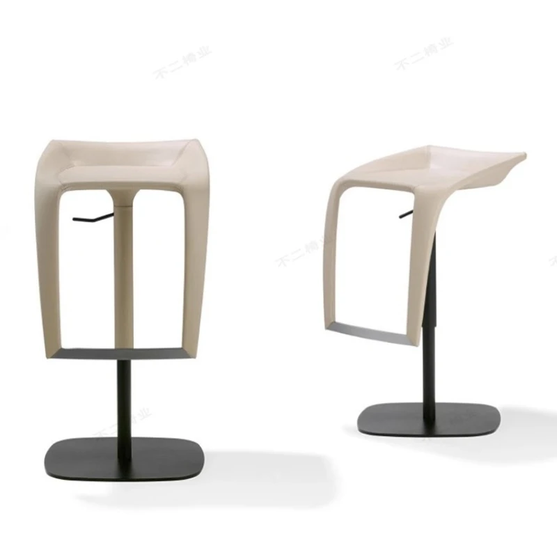 

Household light luxury lifting high stool, Italian minimalist island chair bar stool