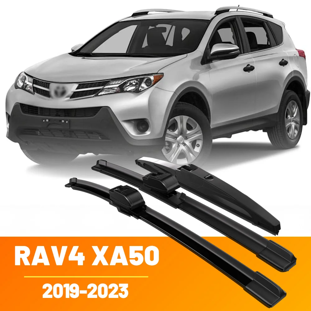 

Для Toyota RAV4 XA50 2019-2023 2022 2020 2021 стеклоочиститель передние и задние щетки стеклоочистителя лобовое стекло щетки для окон 26 "+ 16" + 12"