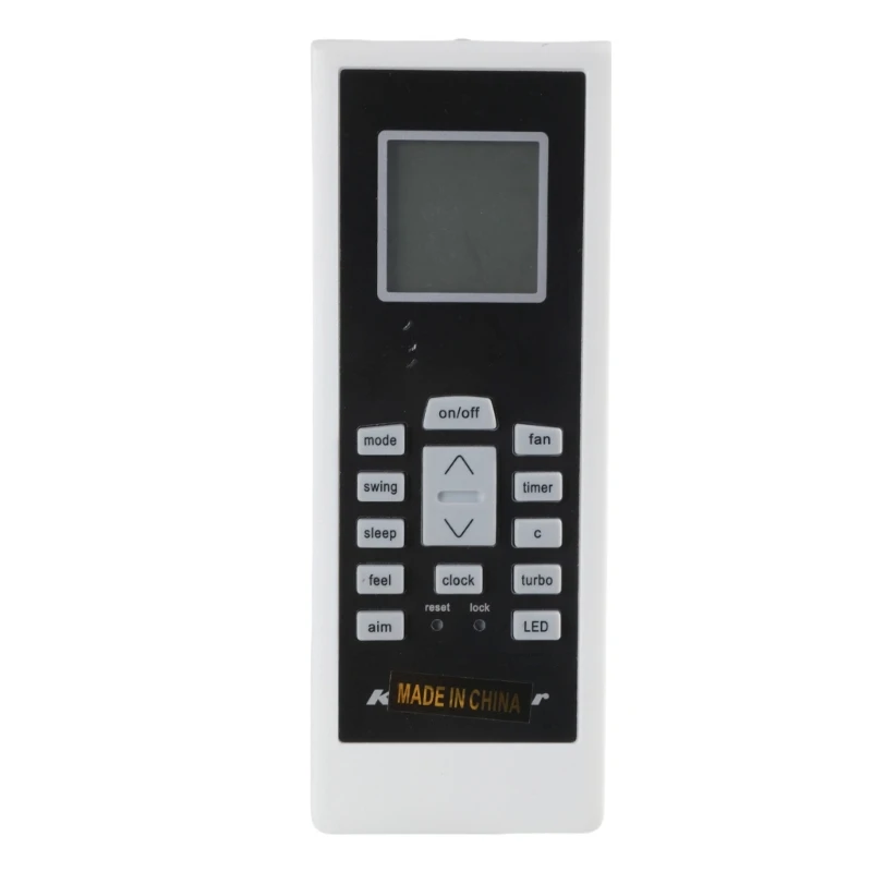 Ergonomic Remotes Control Compatible for RG01/BGCEF-EKBR-B Air Conditioners Controller For Easy Temperature Adjustment