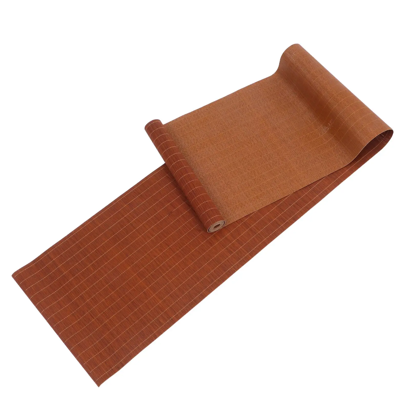 

Bamboo Table Runner 2m Brown 30cm Trimable Pad Kitchen Bar Banquet Party Table Protection Heat Resistant Decor Mat