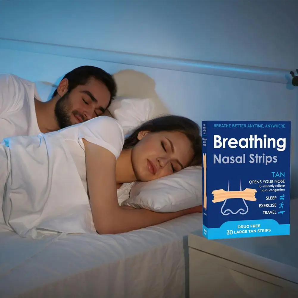 شرائط الأنف للتنفس الصحيحة، قوة إضافية، شريط الأنف الرياضي، أفضل النوم، خالي من المخدرات، حل الشخير واقماع الأنف الفوري