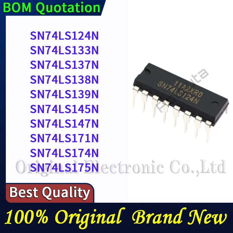 SN74LS124N SN74LS133N SN74LS137N SN74LS138N SN74LS139N SN74LS145N SN74LS147N SN74LS171N SN74LS174N SN74LS175N PC shell