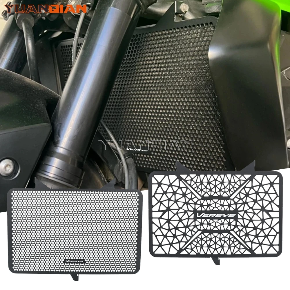 

For Kawasaki Versys 1000 2012-2024 Versys1100 2025-2026 Motorcycle Accessories Radiator Guard Protection Grille Cover Protector